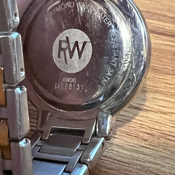 Raymond Weil Geneve Parsifal 8800 Stainless Steel women’s 27 mm silver /gold - Picture 4 of 5